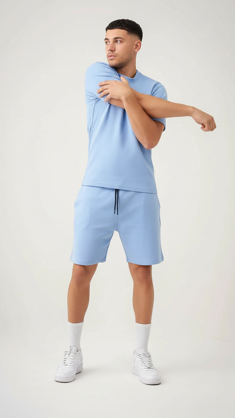 12 OZ Premium Tech T-Shirt Short Set