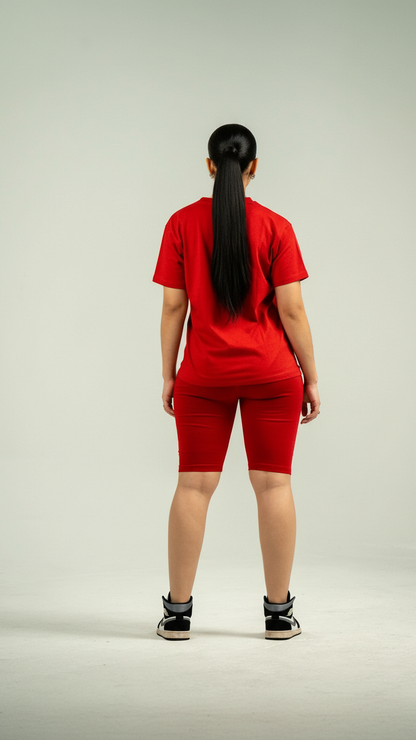 Women's Biker Short Set