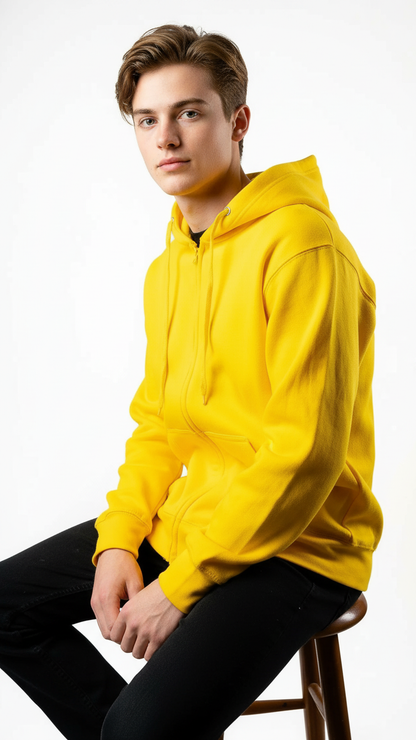 Heavy Blend Zip-Up Fleece Hooded SweatShirt