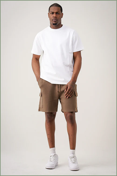 12 OZ Garments Dye Interlock Cargo