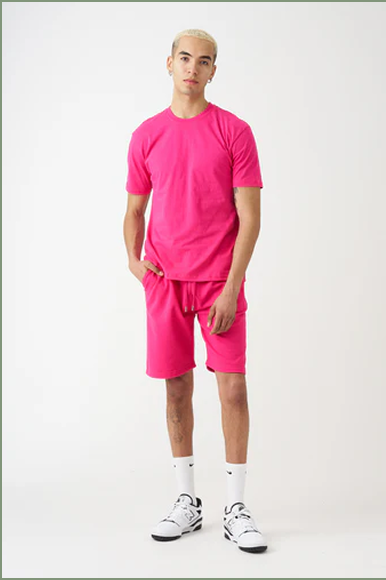 Hot Pink T-Shirt And Short Set