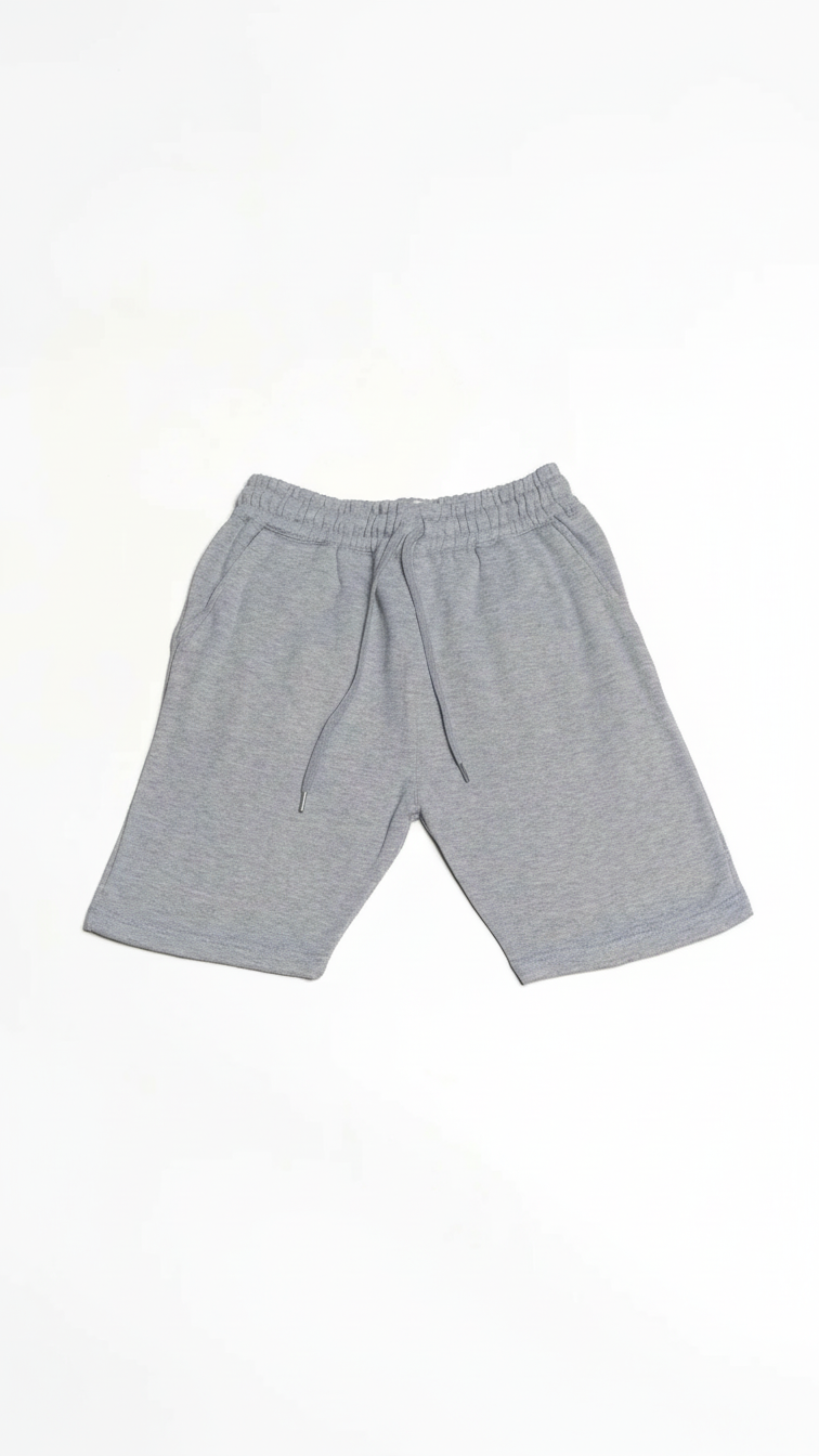 Gray Heavy Blend Fleece SweatShort