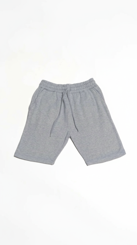 Gray Heavy Blend Fleece SweatShort