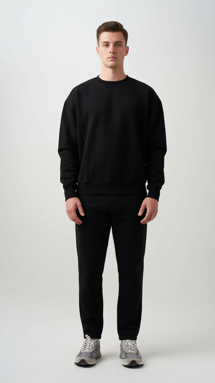 11 OZ Heavyweight Pre-Shrunk Premium Fleece Crewneck Sweatshirt