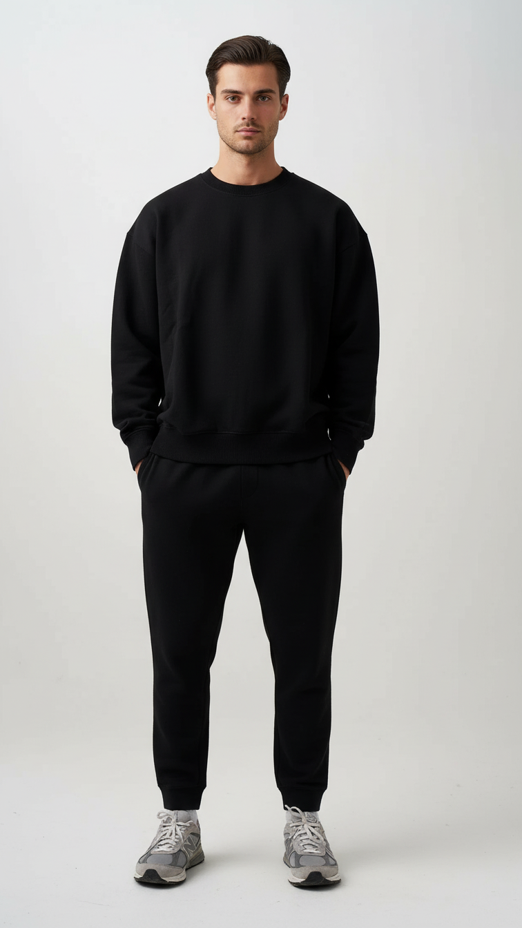 11 OZ Heavyweight Pre-Shrunk Premium Fleece Crewneck Sweatshirt