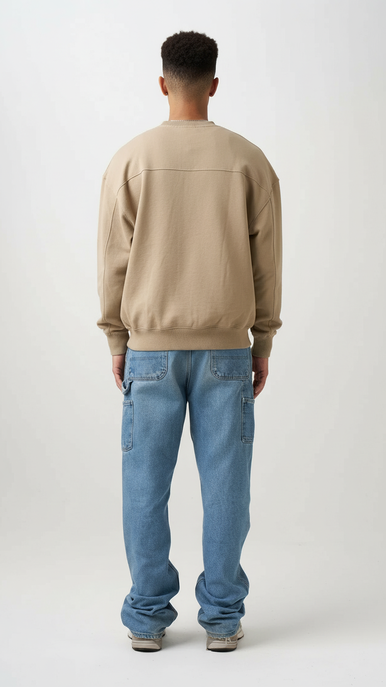 11 OZ Heavyweight Pre-Shrunk Premium Fleece Crewneck Sweatshirt