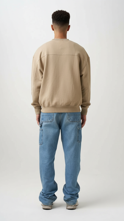 11 OZ Heavyweight Pre-Shrunk Premium Fleece Crewneck Sweatshirt