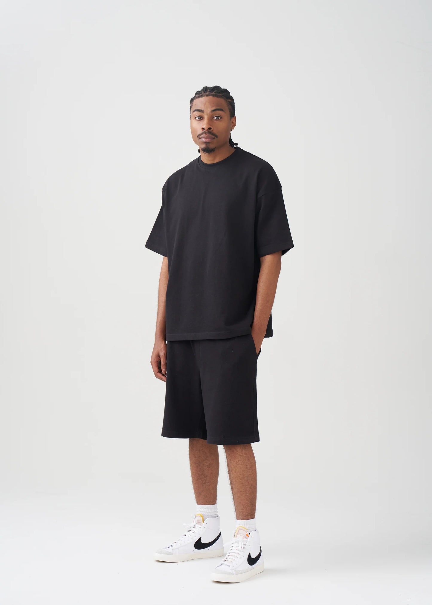 9 OZ Heavyweight French Terry T-Shirt And Short Set