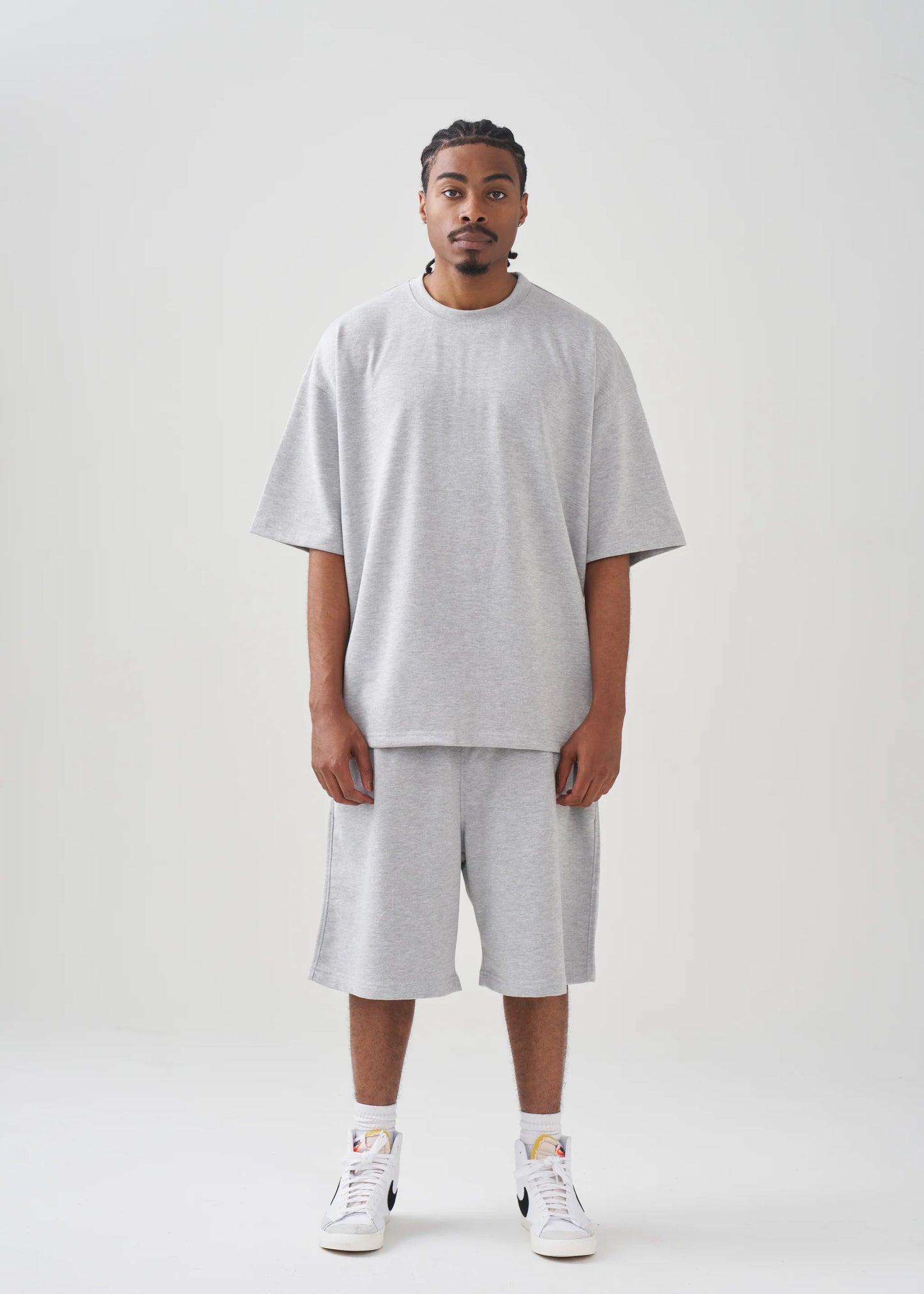 9 OZ Heavyweight French Terry T-Shirt And Short Set